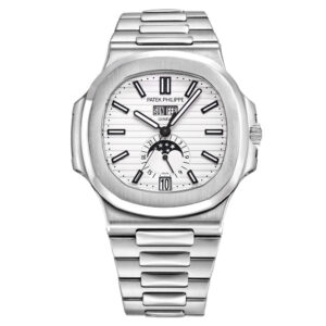 Patek Philippe Nautilus 5726 Super Clone Swiss Replica Watch | Exact 1:1 Swiss Clone Movement | White Dial