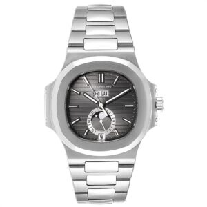 Patek Philippe Nautilus 5726 Super Clone Swiss Replica Watch | Exact 1:1 Swiss Clone Movement | Slate Grey Dial