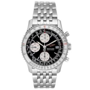 Breitling Navitimer Black Stainless Steel