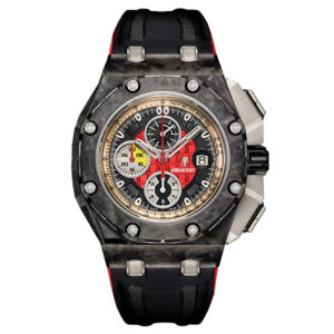 Audemars Piguet Royal Oak Offshore 26290 Grand Prix Chronograph Super Clone Swiss Replica Watch | Exact 1:1 Swiss Clone Movement | Carbon Case