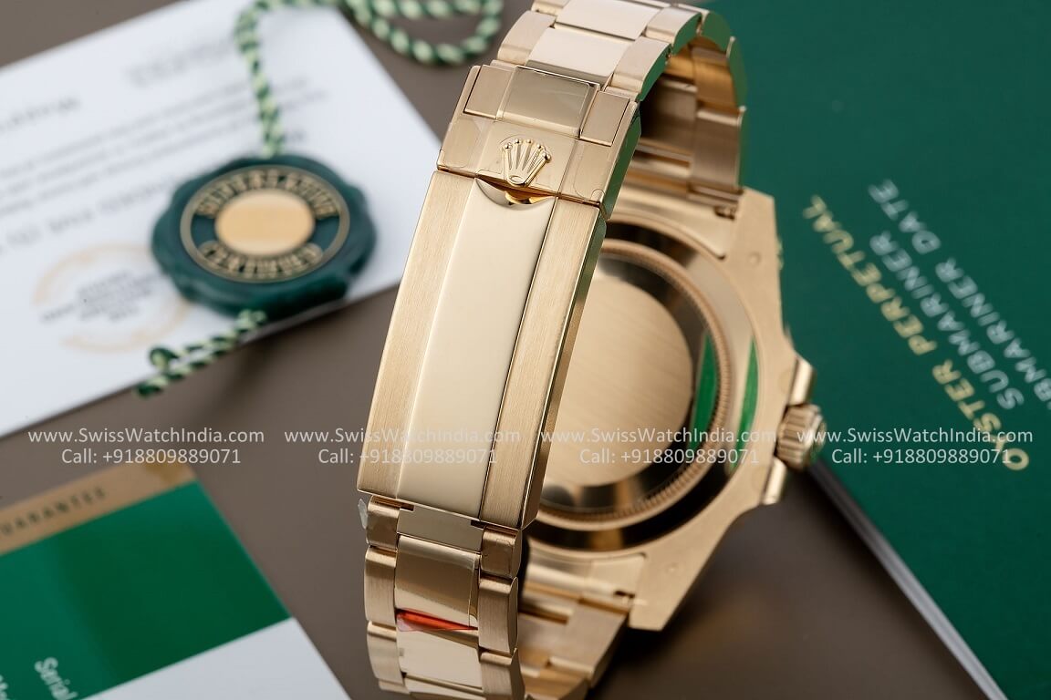 rolex submariner gold replica watch
