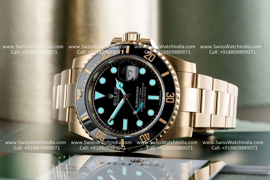 rolex submariner gold super clone watch