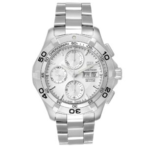 Tag Heuer Aquaracer Day-Date White Dial