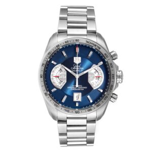 Tag Heuer Grand Carrera Calibre 17 Metallic Blue Dial