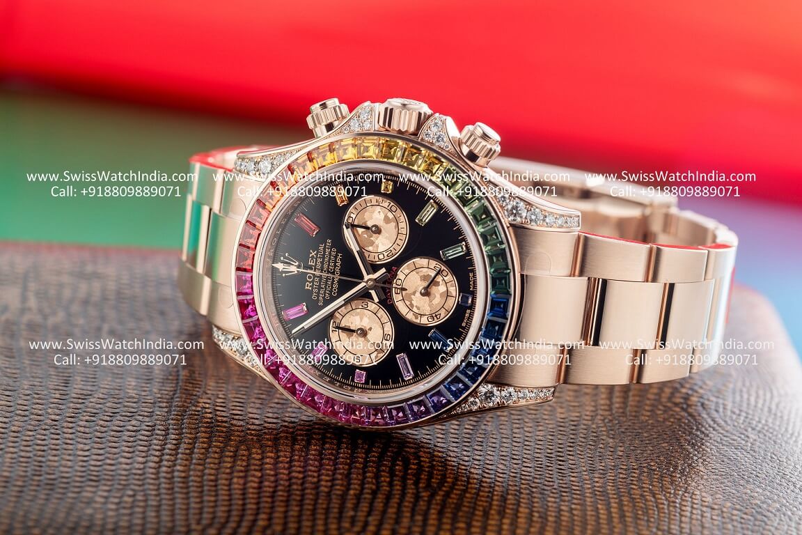 rolex daytona rainbow super clone replica