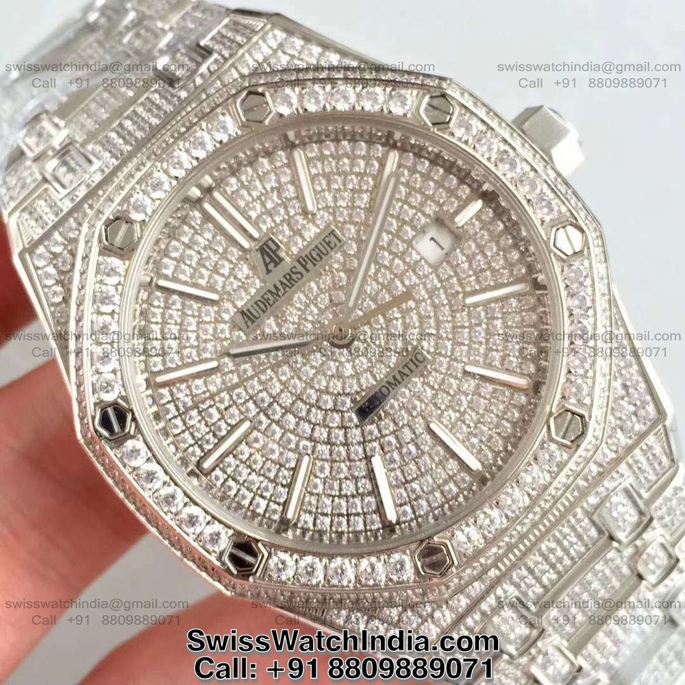 7 audemars piguet full iced out watch 3