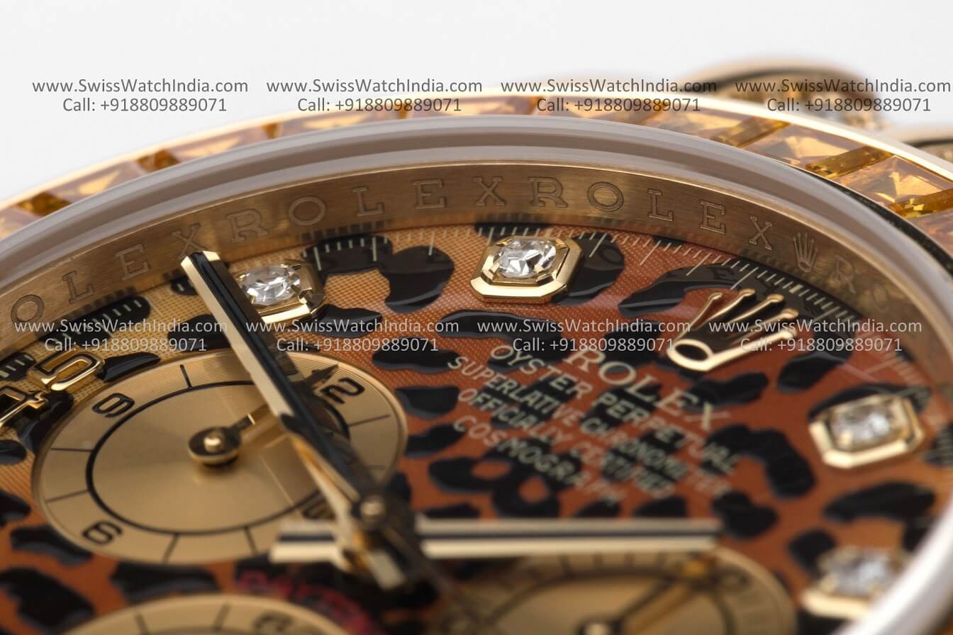 rolex daytona leopard super clone replica watch