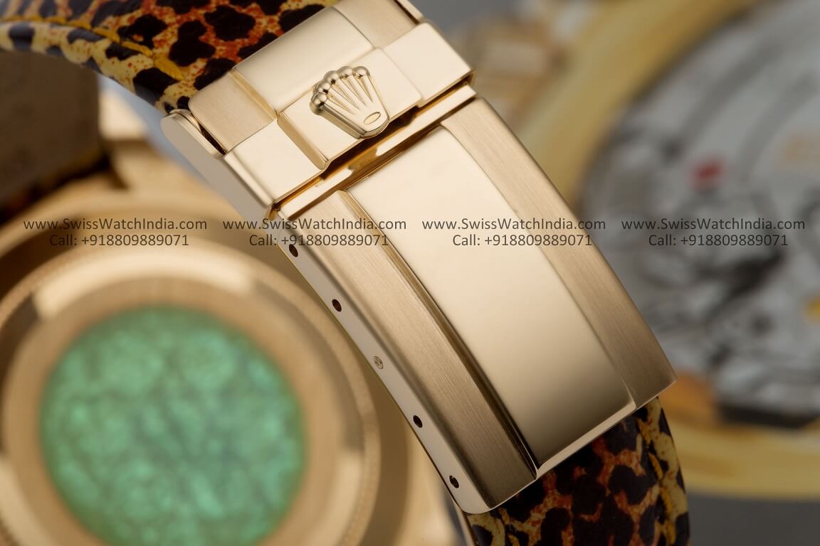 rolex leopard swiss replica watch
