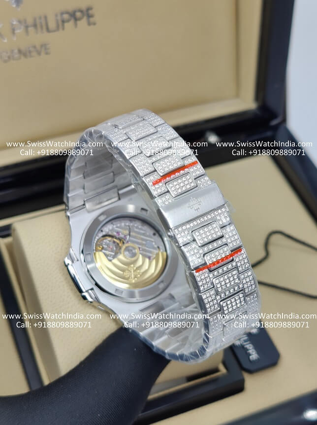 patek philippe iced out swiss replica watch uk